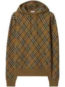 Burberry толстовка с капюшоном Nova Check, нейтральный цвет