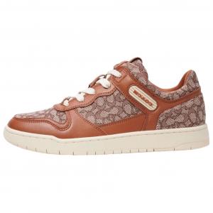COACH Кроссовки для скейтбординга C201, женские, коричневые