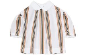 Детская рубашка Burberry, цвет Brown