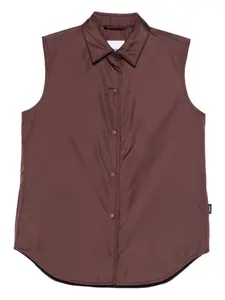 Жилет на кнопках Aspesi, красный