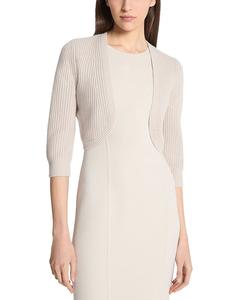 Кашемировый кардиган-накидка Michael Kors Collection, коричневый/бежевый