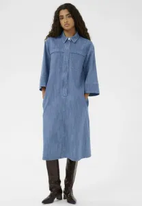 Джинсовое платье slninnie Soaked In Luxury, Medium Blue Denim