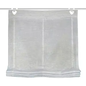 Штора с люверсами Heine Home, серый