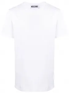 Футболка с логотипом Moschino, белый