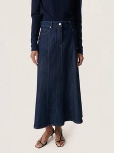 SLNinnie расклешенная джинсовая миди-юбка Soaked In Luxury