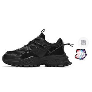 Футболка серии "Акульи зубы" Chunky Sneakers Unisex Low top Black Masongarments, черный (дышащий)