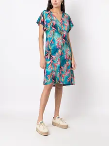 Платье Artemis с V-образным вырезом Lygia & Nanny, синий