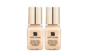 Набор пробников жидкой тональной основы DW Long Lasting Makeup Liquid Foundation: консилер для выравнивания тона кожи и контроля жирности Estee Lauder, 7ml*2