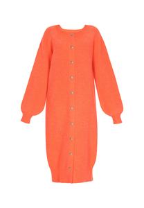 Вязаный кардиган IZIA, оранжевый