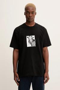 Хлопковая футболка Dickies, черный