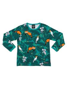 Рубашка Villervalla Animal, зеленый
