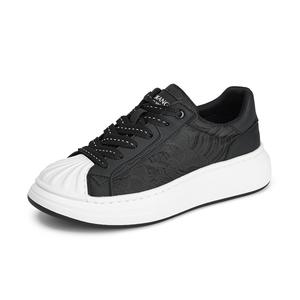 AOKANG Низкие мужские кроссовки для скейтбординга, черные
