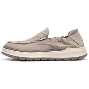 BELLE Мужские повседневные туфли с низким верхом, серые/синие