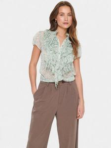 Lilja блузка с цветочным принтом и рюшами Saint Tropez, Blue/Multi