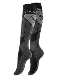 Спортивные носки Stark Soul, серый/светло-серый