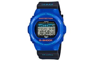 CASIO Мужские синие часы GWX-5700K-2JR