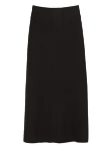 Юбка с завышенной талией Lanvin, коричневый