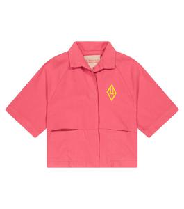 Рубашка из хлопка и льна с логотипом Lion The Animals Observatory, разноцветный