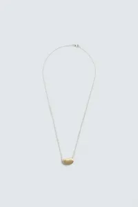 Контрастная цепочка для подвески Zara, золото/серебро