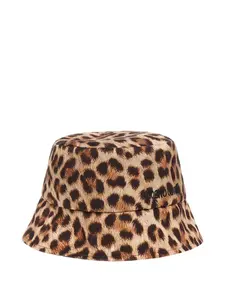 Панама с леопардовым принтом Roberto Cavalli, коричневый