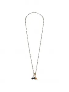 Колье с подвеской и кристаллами Valentino Garavani, серебряный