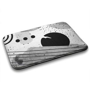 Коврик для ванной Tulup Geometrische Muster, 75x1x75 см, серый