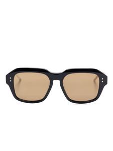 Солнцезащитные очки в массивной оправе Thom Browne Eyewear, черный