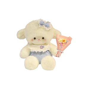 Креативная милая кукла ягненок для беговой одежды плюшевая кукла высота 35см PUDOWRABBIT