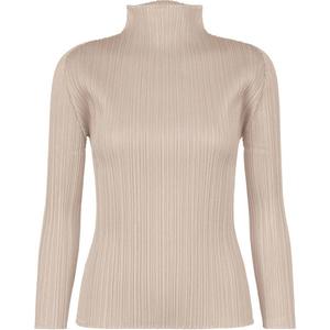 Футболка Women's Greige Fabric PLEATS PLEASE ISSEY MIYAKE, Greige Fabric