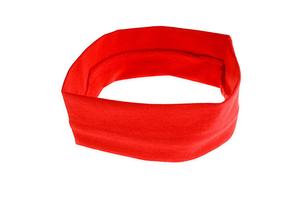 Jubileo, Универсальная повязка на голову из красной ткани