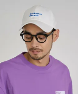 Бейсболка с вышитым логотипом Manhattan Records (Manhattan Records) Coen, цвет White