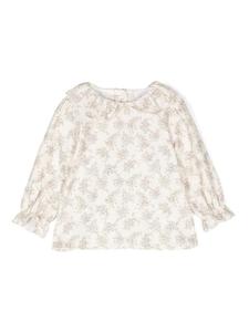 Блузка с цветочным принтом Patachou, нейтральный цвет
