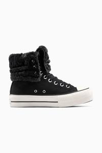Кроссовки Chuck Taylor All Star Fold Over Lift Converse, черный