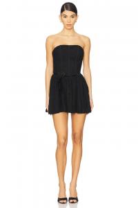 Безбретельное мини-платье Klaudia More To Come, black