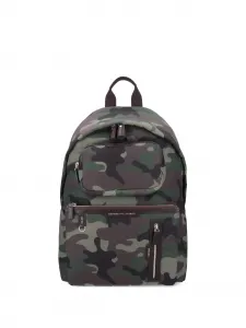 Камуфляжный рюкзак с множеством карманов Anya Hindmarch, зеленый