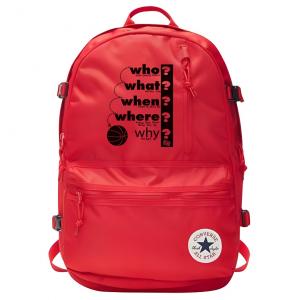 Converse Полиэстеровый рюкзак унисекс красный, English