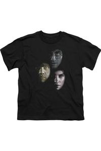 Футболка с коротким рукавом для детей "Герои Гарри Поттера" Gildan, черный