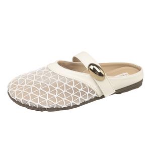 WUJI Женские противоскользящие тапочки с закрытым носком, устойчивые к запахам, абрикос, цвет Apricot