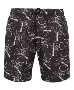 Плавки, череп и кости Philipp Plein, черный