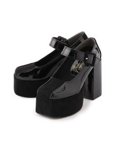 Туфли-лодочки с толстой подошвой и ремешком Yosuke Usa, цвет Bl Enamel