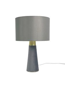 Настольная лампа серого цвета - (В)47 x Ø40 см relaxdays