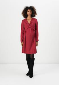 Платье MAMALICIOUS MLREGITSE DRESS, Pomegranate/Bordeaux