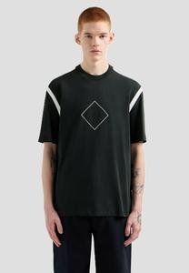 Футболка с принтом Armani Exchange, черный