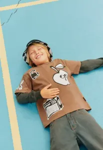 Футболка с принтом родни Molo, Wooden