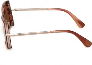 Солнцезащитные очки MaxMara MM0166 68E оранжевые/роговые 53/17/140 для женщин, orange