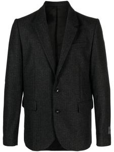 Однобортный блейзер Viks в полоску Zadig&Voltaire, серый