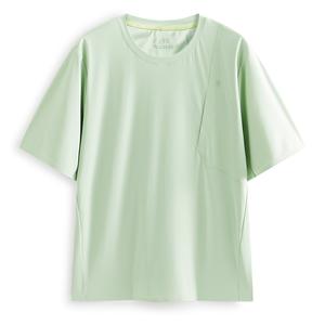 PEACEBIRD MEN Футболка мужская Agarwood Green 1 Crew Neck