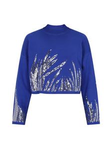 Пуловер faina Pullover, синий