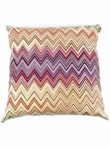 Подушка Jarris с узором зигзаг Missoni Home, фиолетовый
