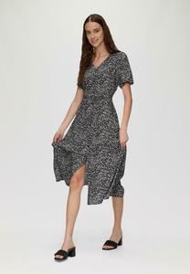 Платье-рубашка QS, черный